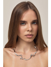 Чокер CH-213 Сріблястий