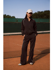 Трикотажний костюм KT-522 XS Темно-коричневий Коричневий Темно-коричневий XS