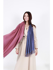 Шарф Z-2021-N Темно-пудровий Синій