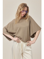 Футболка FUT-251151 S Мокко Коричневий Мокко S