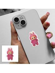 3D стікери "Labubu Pink" SX-311 3D стікери