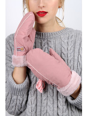 Жіночі варежки Велена Рожевий one size