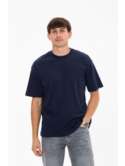 Футболка чоловіча прямого крою FUT-1017 S Синій Синій S