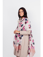 Шарф Карелія Пудровий Рожевий яя_Длина 170.0(см)/ Ширина 75.0(см)