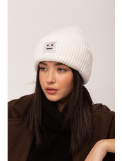Вовняна шапка SHP-220712 Білий