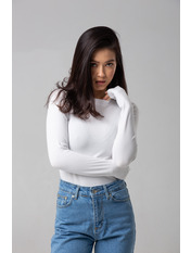 Лонгслів LG-8121 Білий S/M