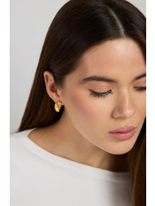 Сережки фігурні SER-13536 Золотистий