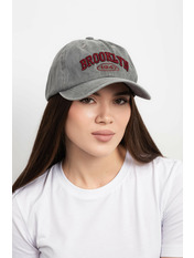 Бейсболка BK-BR-1947 56-60 Сірий Сірий 56-60