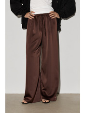 Штани з сатину BR-565 Коричневий M/L Коричневий M/L