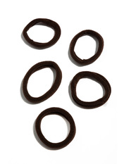 Набір резинок NREZ-24002 Коричневий Темно коричневий