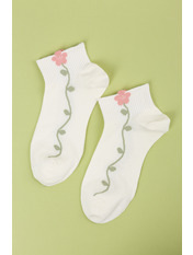 Шкарпетки SH-4-34 Молочний Молочно-зелений 2