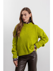 Светр KOF-251071 one size Лайм Зелений Лайм one size