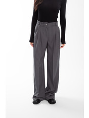 Штани з костюмної тканини BR-635 Сірий Сірий M M