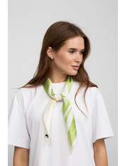 Хустка атласна APL-423 Зелений