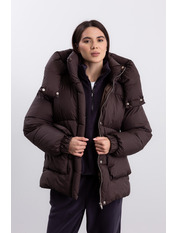 Куртка KR-370 40 Коричневий Шоколадний Шоколадний 40