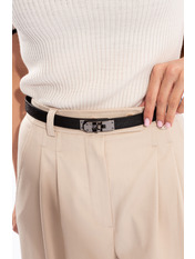 Ремінь шкіряний REM-06-20005r Чорний