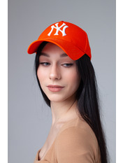 Бейсболка BK-4899 Коричневий Білий Помаранчевий 55-56 Помаранчево-білий