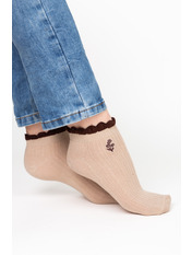 Шкарпетки SH-522-3 Бежевий Світло-бежевий