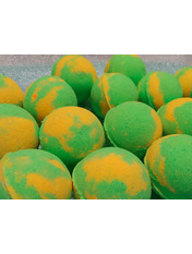 Бомбочки для ванни Kralyaorganic М'ята+лимон