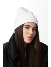Бавовняна шапка SHP-45661 Молочний Білий