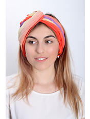 Шарф 258 Помаранчевий+жовтий Помаранчевий Жовтий