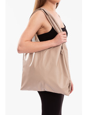 Двосторонній шопер SYM-005 Бежевий