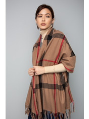 Шарф SH-4116 Коричневий