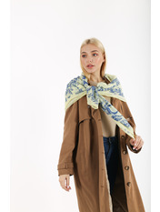 Хустка FC-728 Кремовий Білий