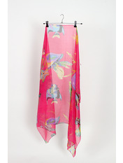 Парео пляжне Джулія Жовтий+рожевий