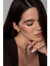 Сережки пусети SER-13518 Золотистий
