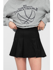 Спідниця однотонна U-1088 XS Чорний Чорний XS