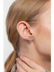 Сережки пусети SER-13645 Сріблястий