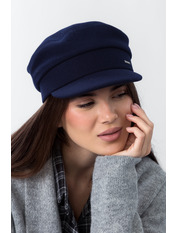 Кепі KEP-2208 57-58 Темно-синій Синій Темно-синій 57-58