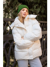 Куртка KR-182 46 Молочний Молочний 46