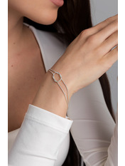 Браслет BRS-39 Сріблястий