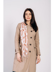 Шарф B-2001 Коричневий