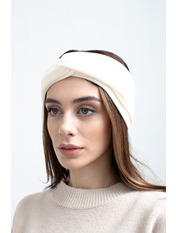 Пов`язка на голову - тюрбан ТR-VR P29 Білий Молочний