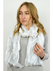 Шарф R1557(8) Білий