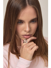 Каблучка KOL-609 Сріблястий