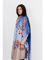 Шарф Z-1946 Синій