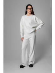Трикотажний костюм KT-4240 Молочний one size Молочний one size
