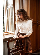 Сорочка з лого RA-154 Молочний Молочний S S