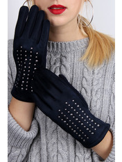 Жіночі рукавички сенсорні Донсія Індиго one size Синій