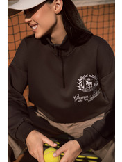 Світшот з вишивкою SW-252 M/L Коричневий Темно-коричневий Темно-коричневий M/L