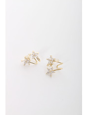 Сережки кафи Карідж Золотий Золотистий