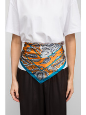 Хустка атласна APL-424 Помаранчевий