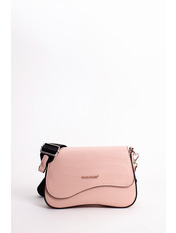 Сумка Кріпсі Рожевий яя_23*15*6 Пудровий