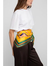 Хустка атласна APL-254398 Жовтий