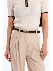 Ремінь шкіряний REM-06-20002r Матово-чорний Чорний