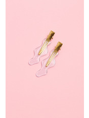 Набір заколок NZAK-0017 Фіолетовий Ліловий